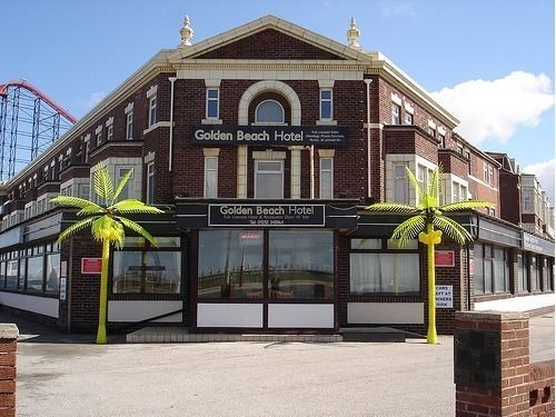 Grand Beach Hotel Blackpool Bagian luar foto